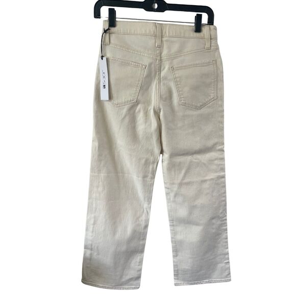 NWT Joes Jeans The Blake Size 26 Cream High Rise Wide Leg Crop ankle - Picture 4 of 6